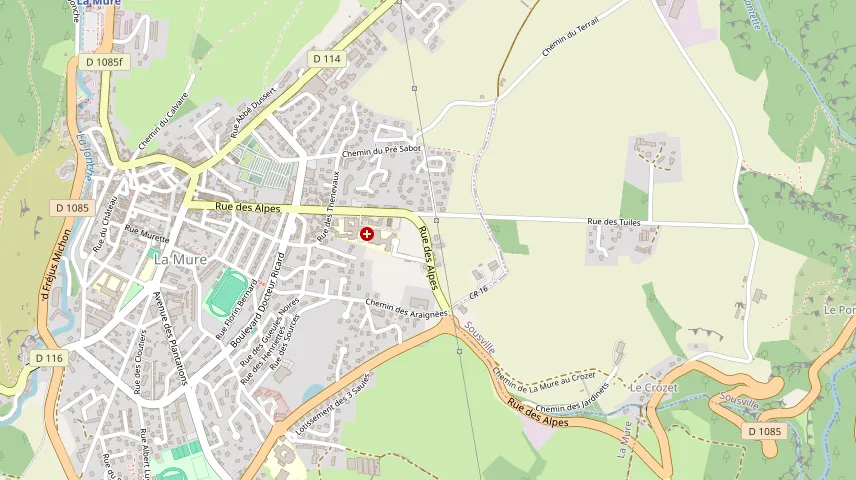 Plan — 67 rue des Alpes, La Mure